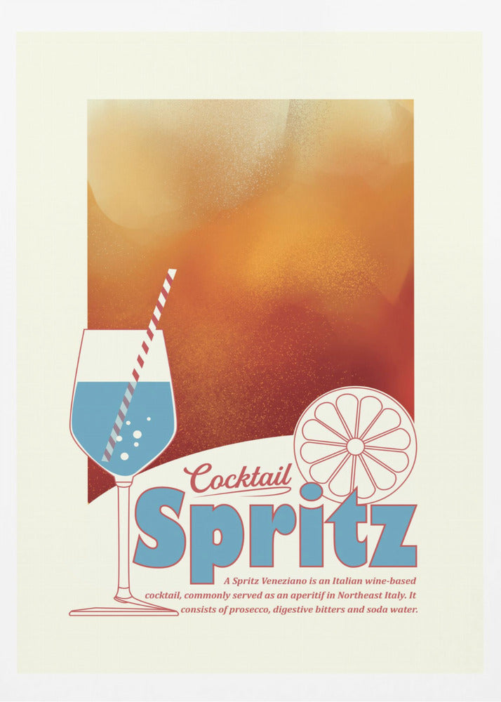 Aperol Spritz print | Poster