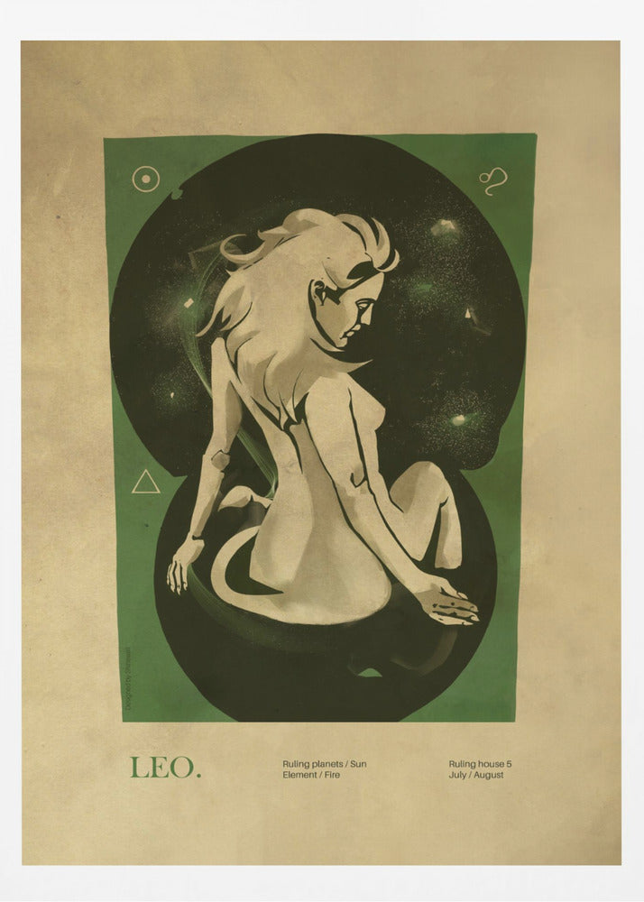 Leo print | Poster