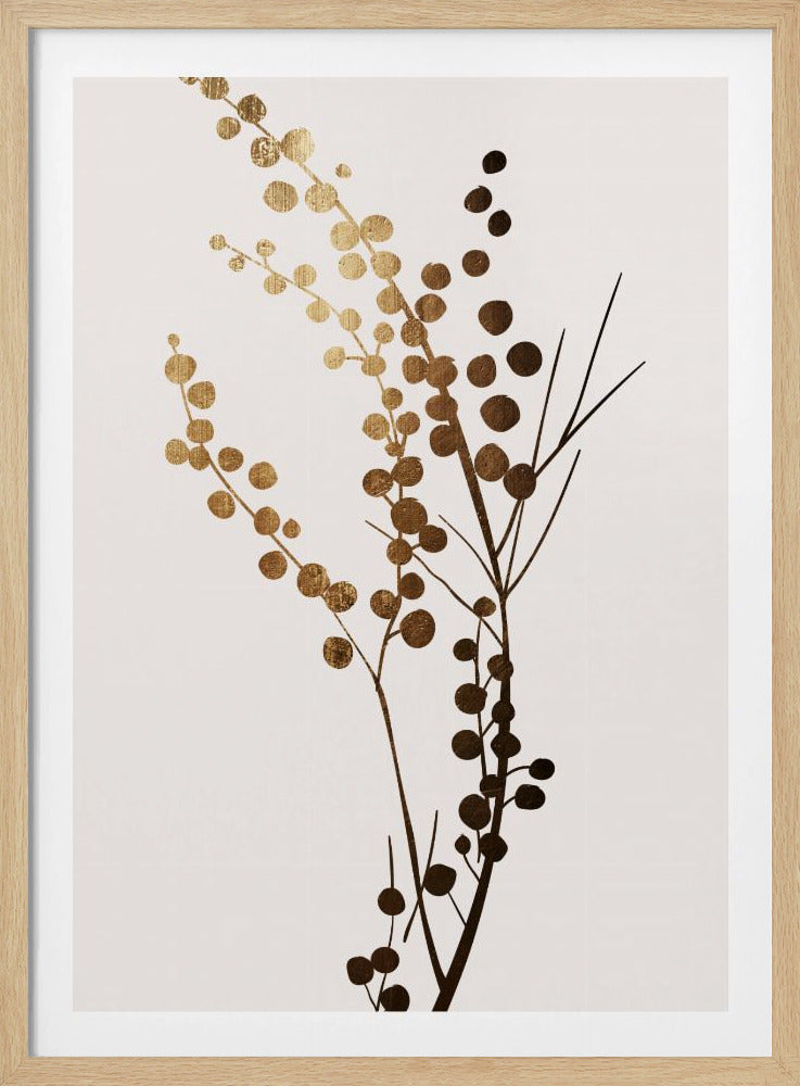 Goldener Zweig 1 | Poster