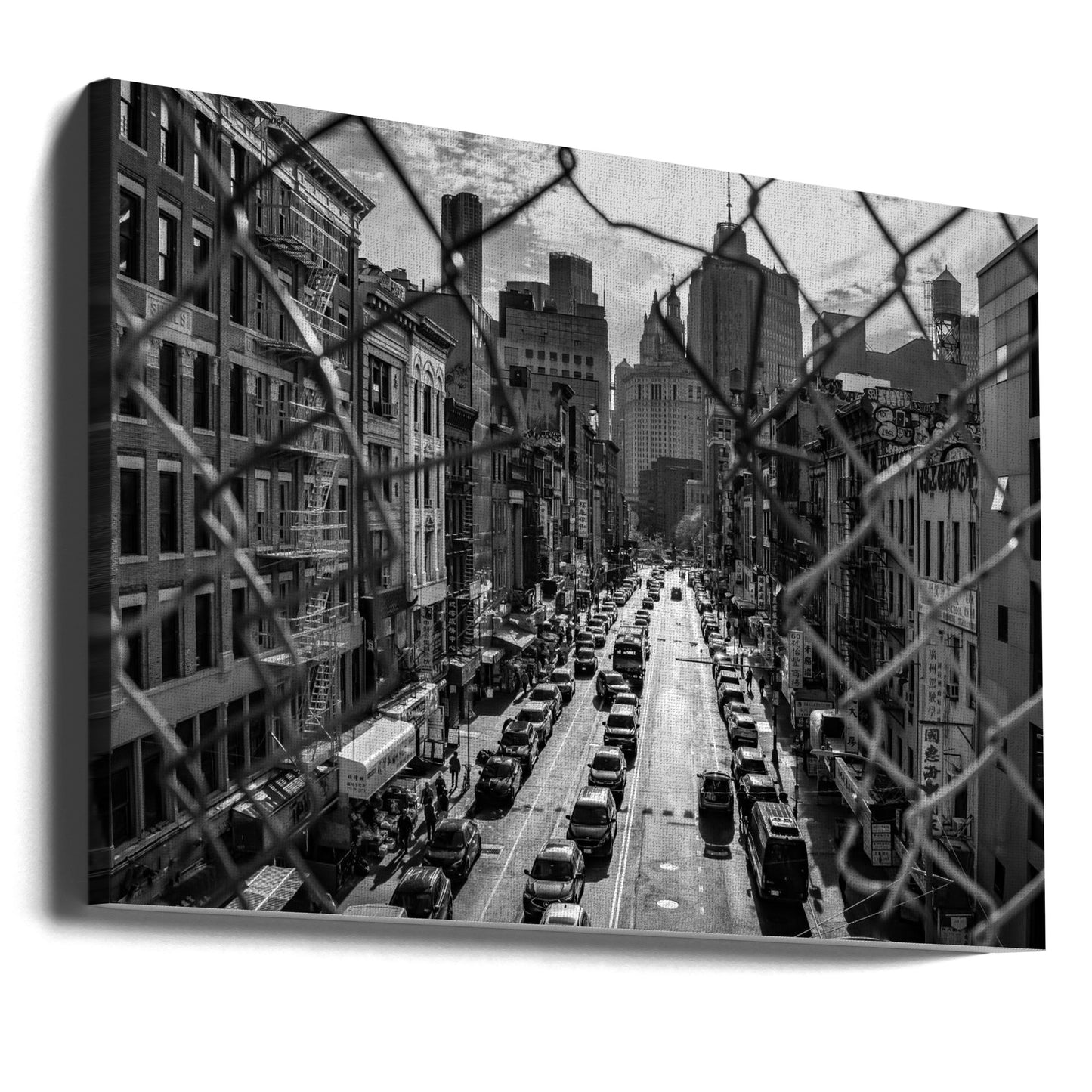 Nowy Jork / China Town | Wydruki na łótnie