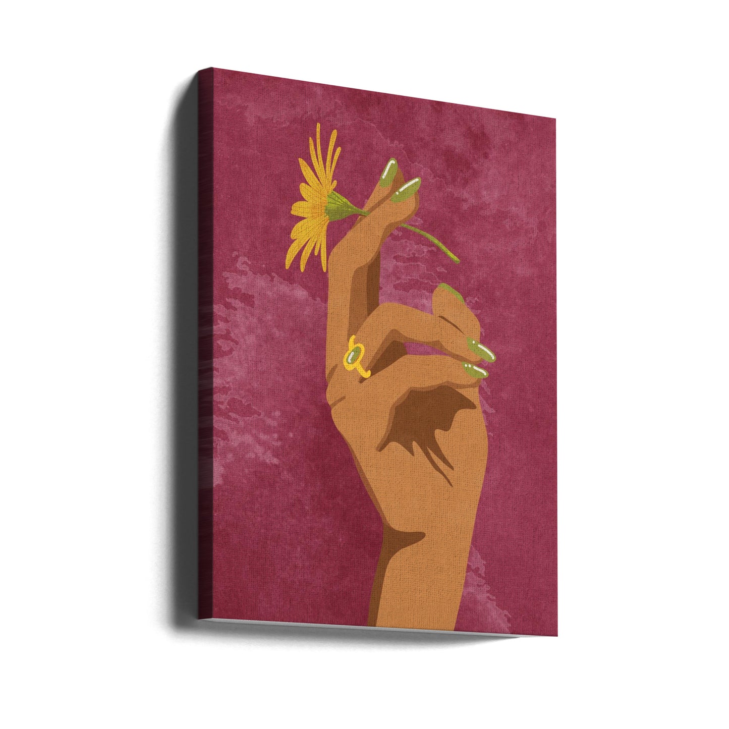 Smoking Flower | Canvas
