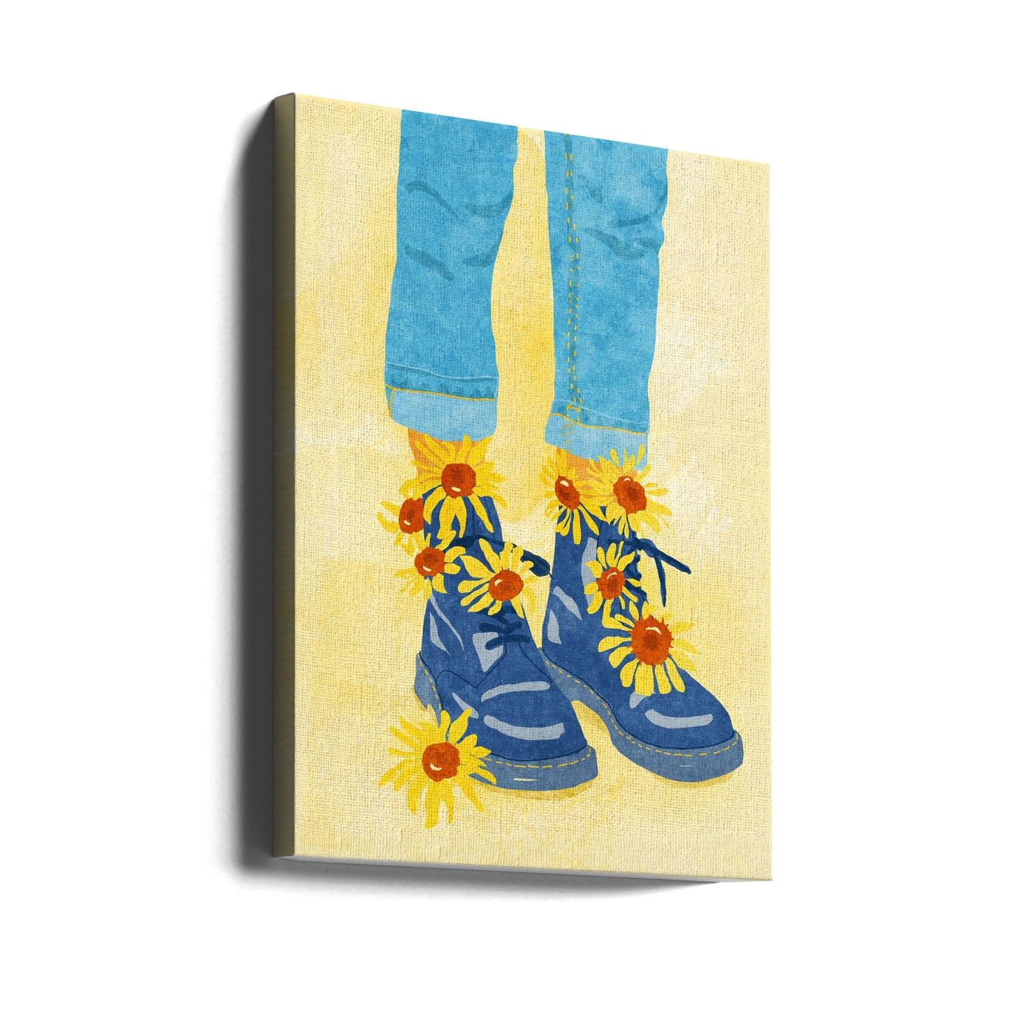 Auringonkukkakävely | Canvastaulut