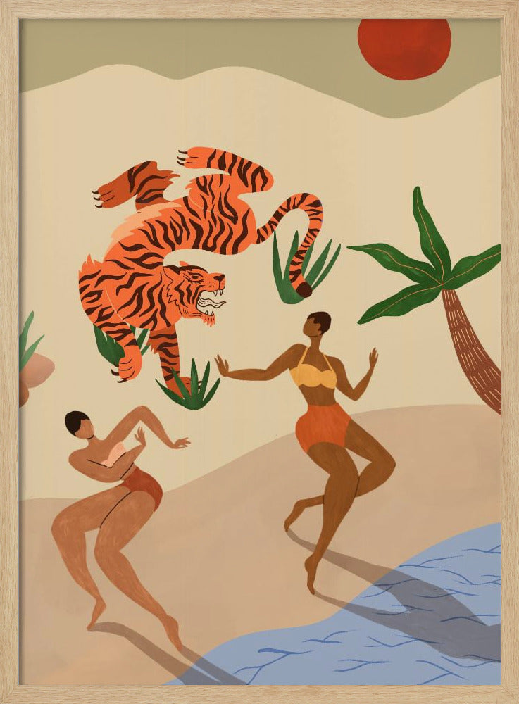 Tanzender Tiger | Poster
