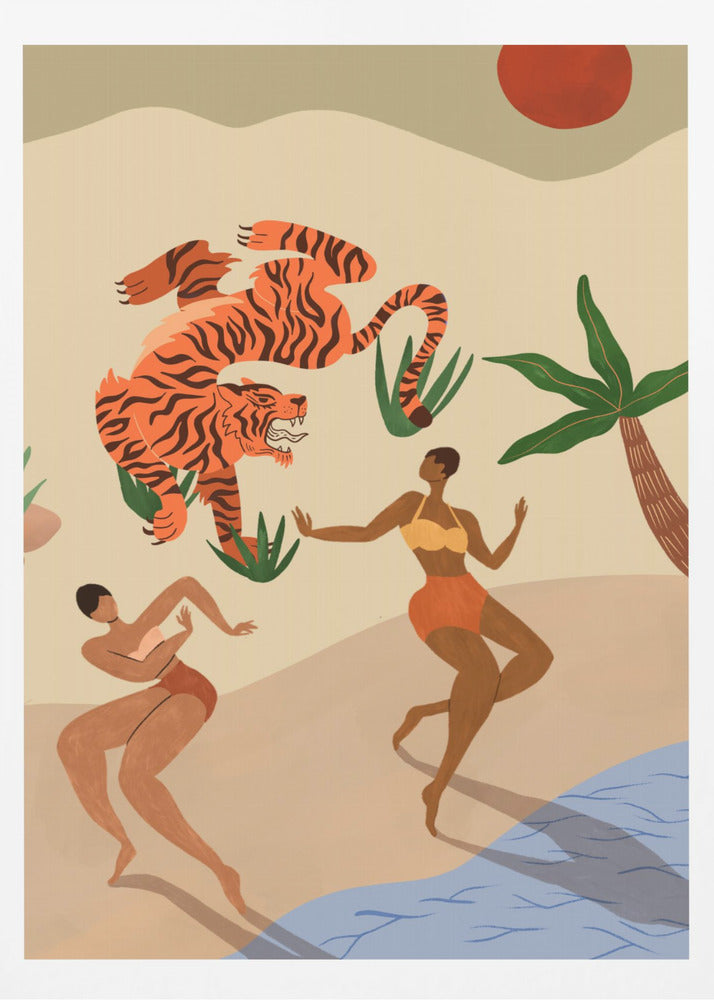 Tanzender Tiger | Poster