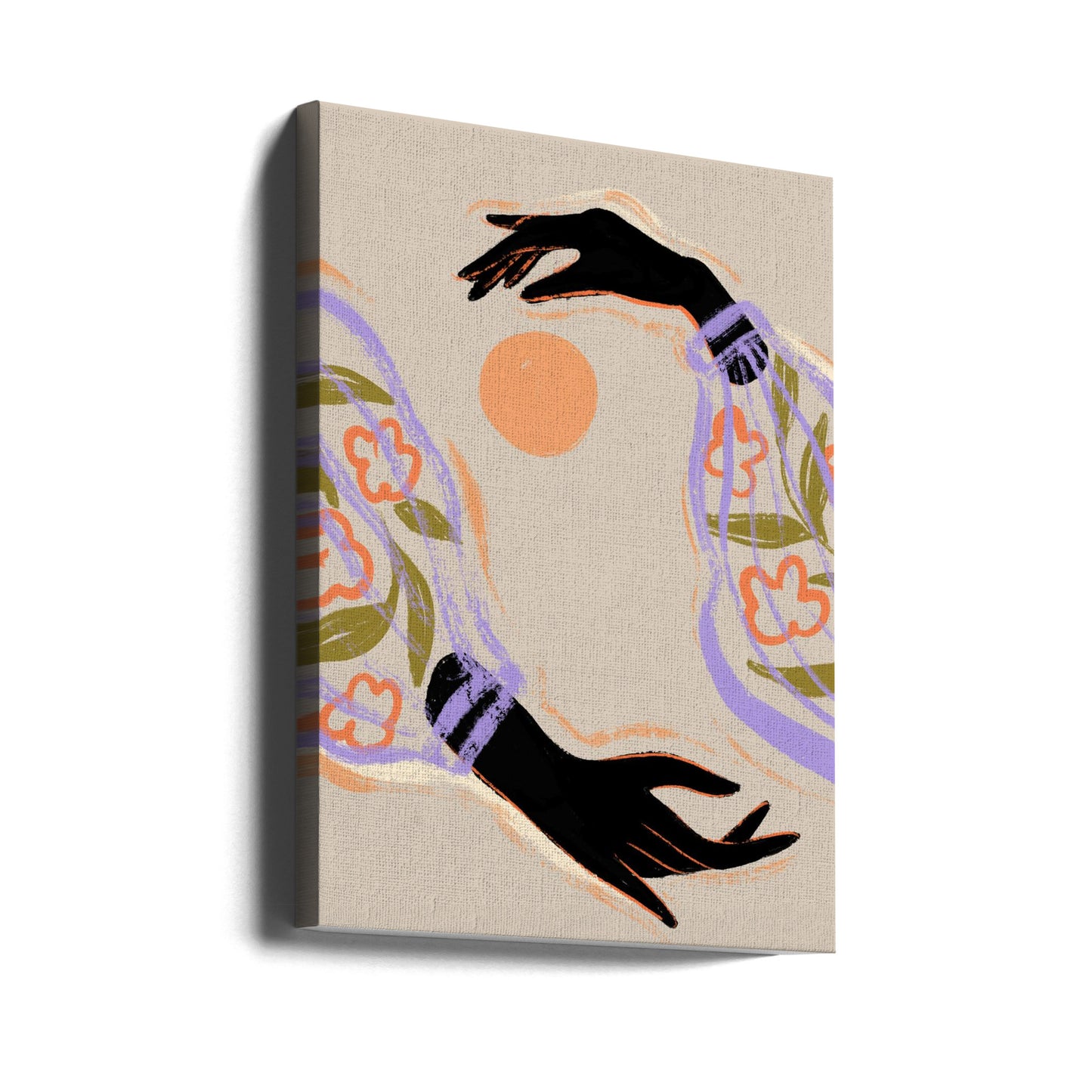 Umarme die Sonne | Leinwand-Bilder