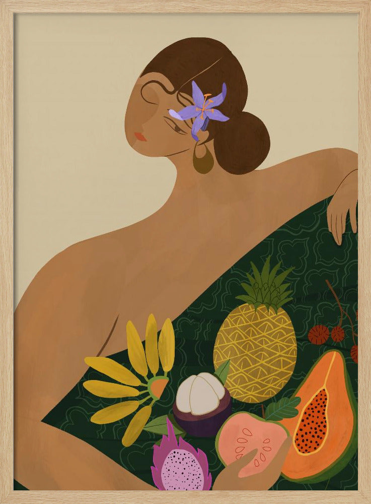 Fruktförsäljare | Poster