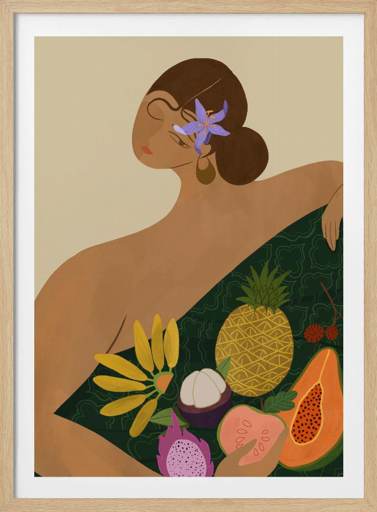 Fruktförsäljare | Poster