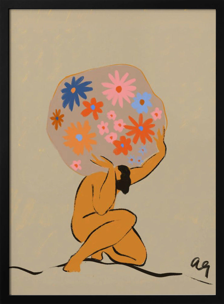 Die Welt auf ihren Schultern | Poster