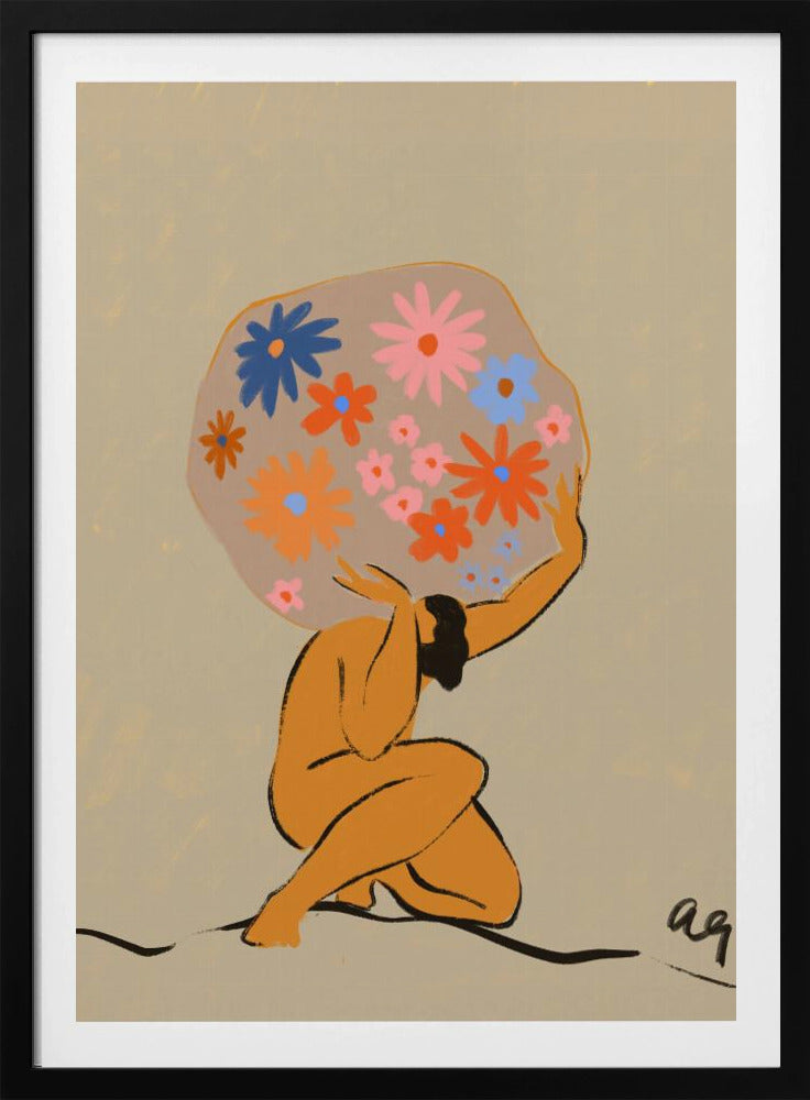 Die Welt auf ihren Schultern | Poster