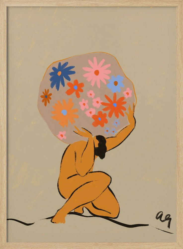 Die Welt auf ihren Schultern | Poster