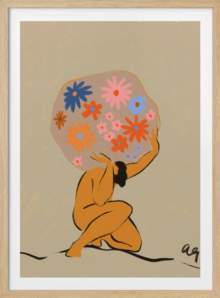 Die Welt auf ihren Schultern | Poster