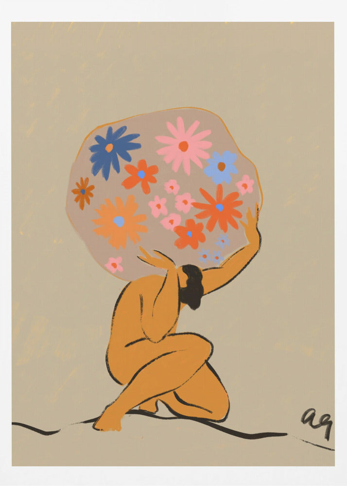 Die Welt auf ihren Schultern | Poster