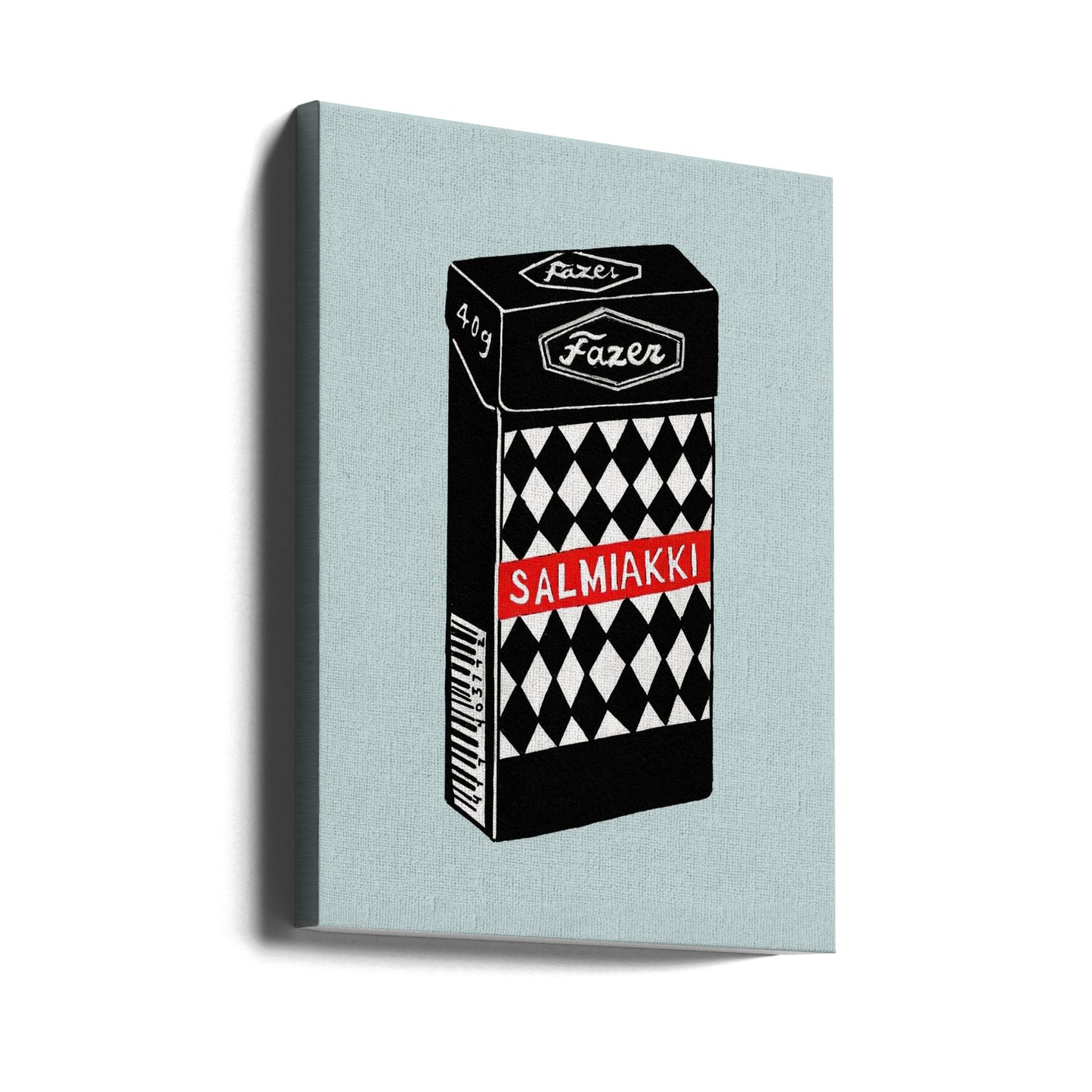 Salmiakki | Canvastaulut