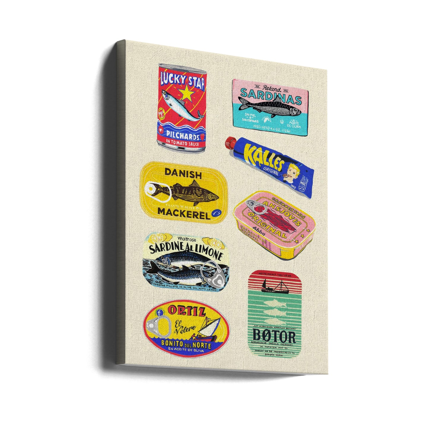 Canned Fish | Canvas