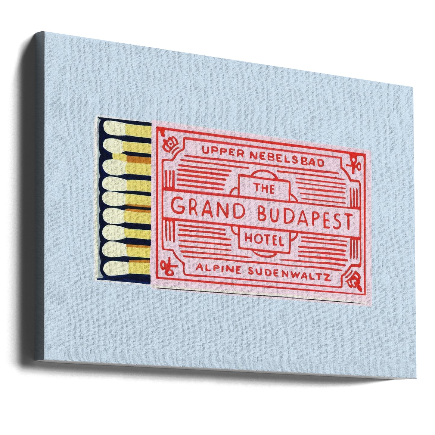 Grand Budapest -hotelli Julisteet - Taidevedokset | Canvastaulut