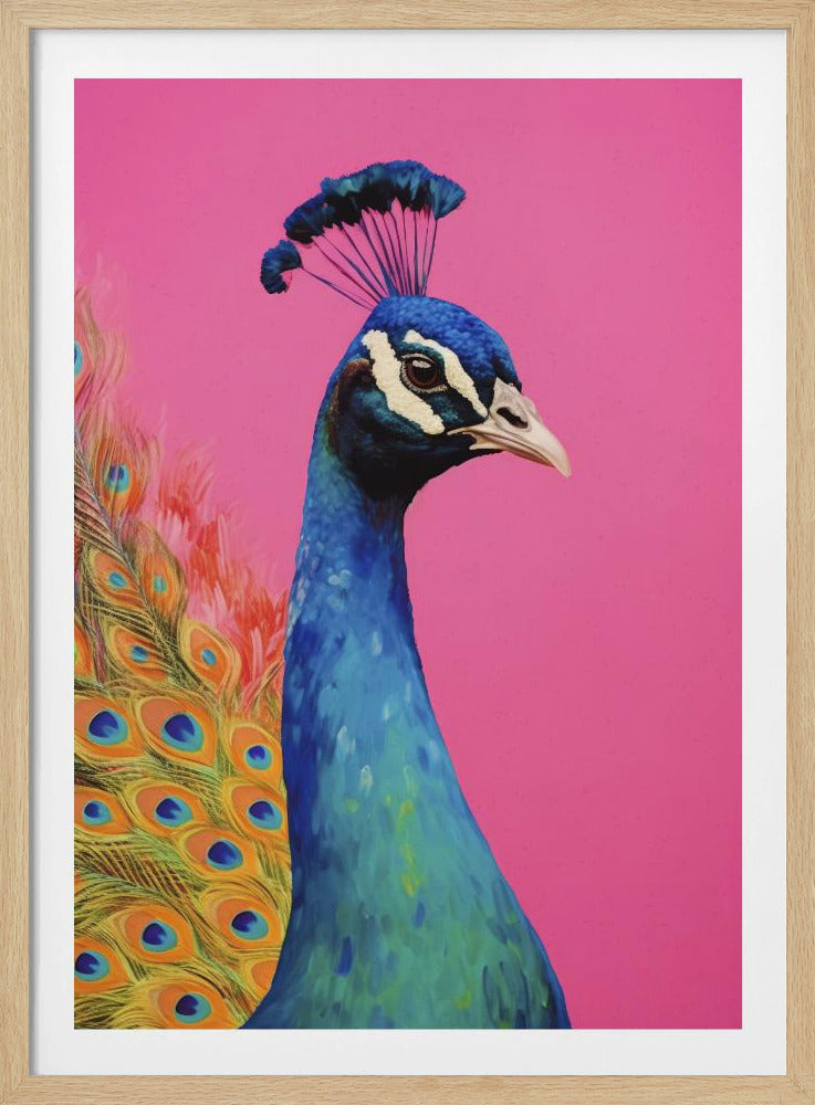 Wunderschöner Pfau | Poster