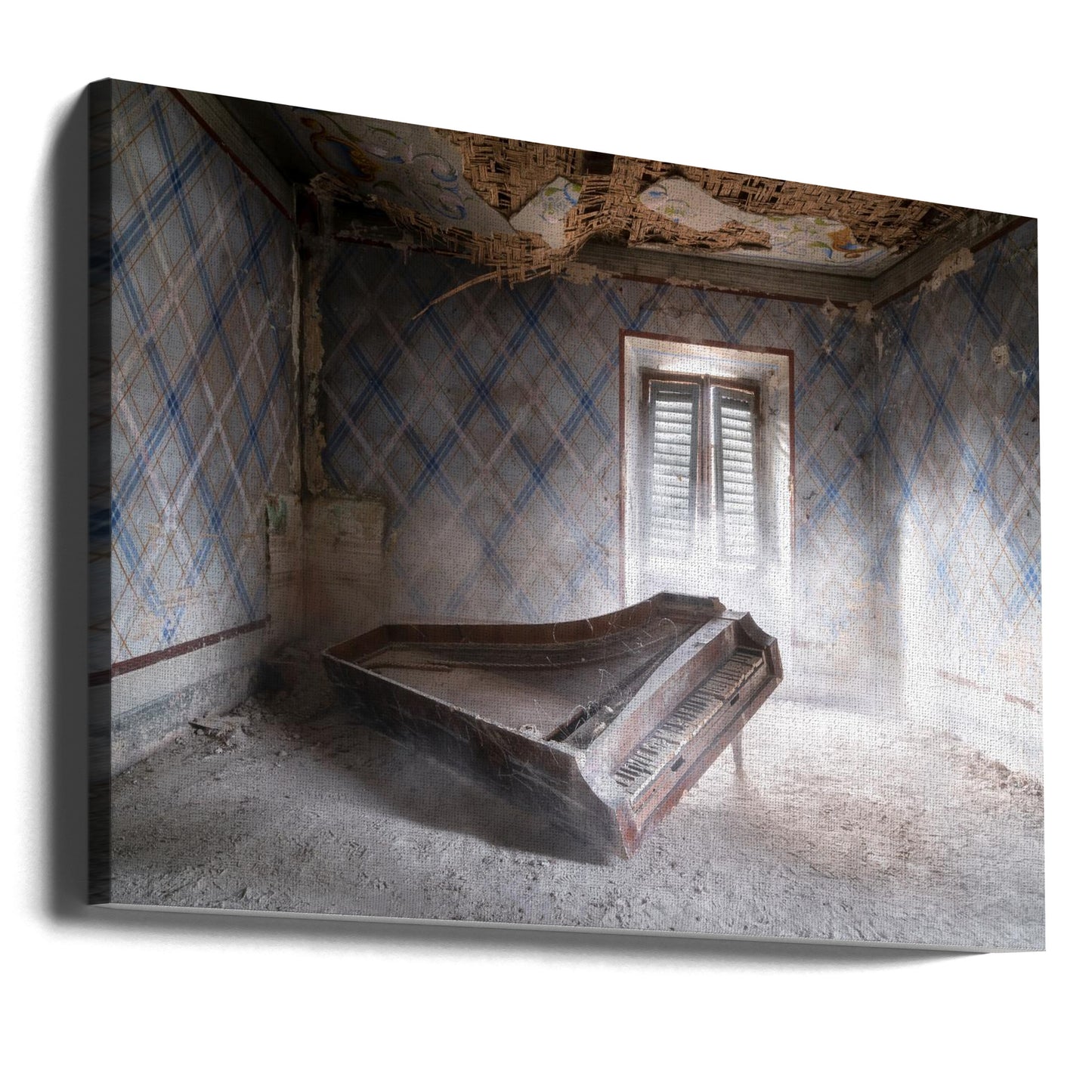 Ødelagt klaver | Lærredsbilleder