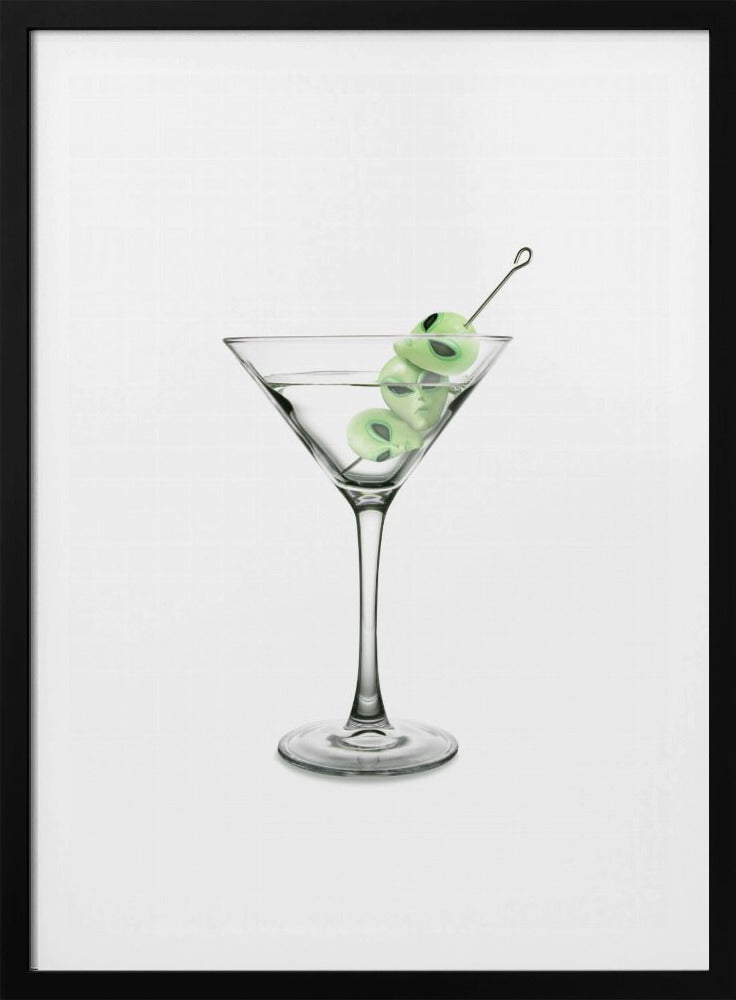 UFO Martini | Poster