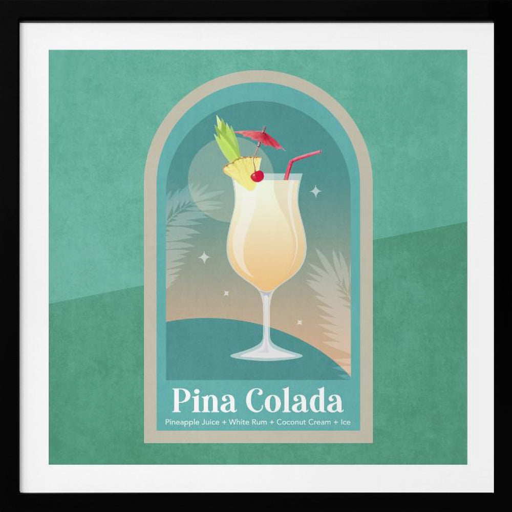 Kokteyl Pina Colada | Poster