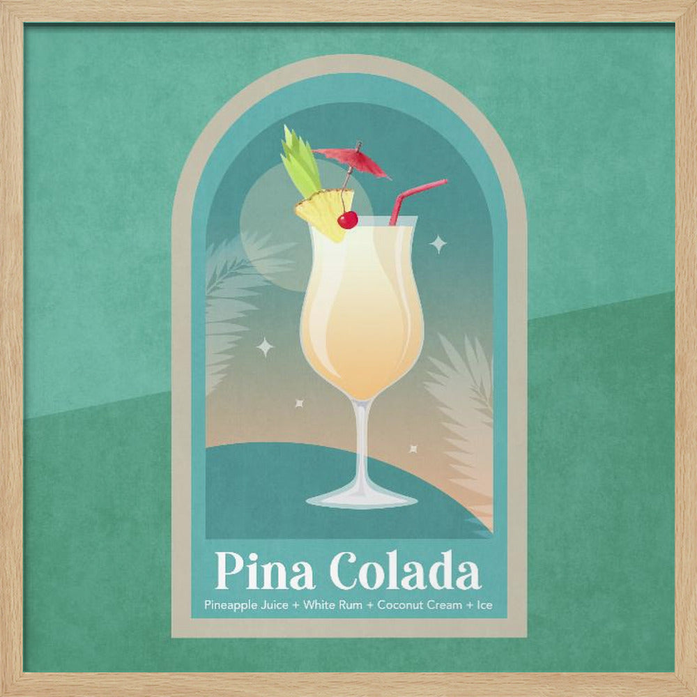 Kokteyl Pina Colada | Poster