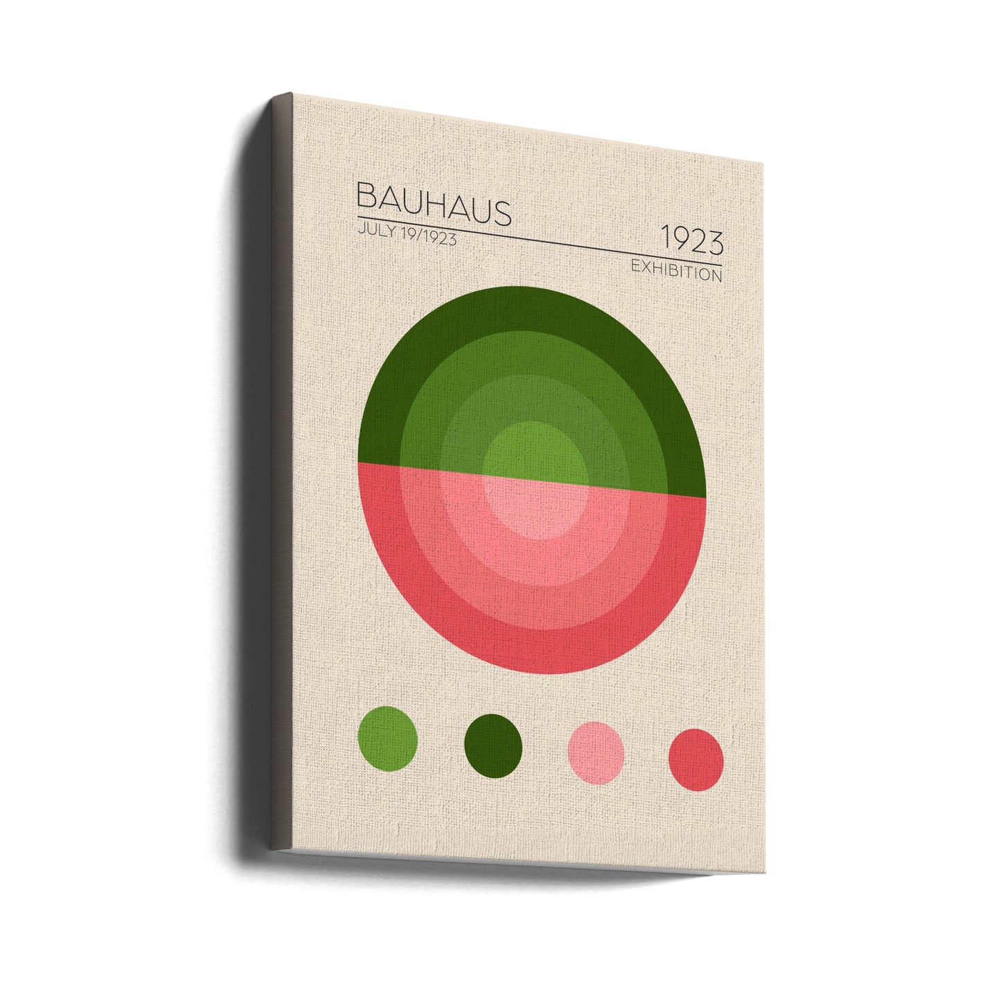 Bauhaus-vihreä asunto | Canvastaulut