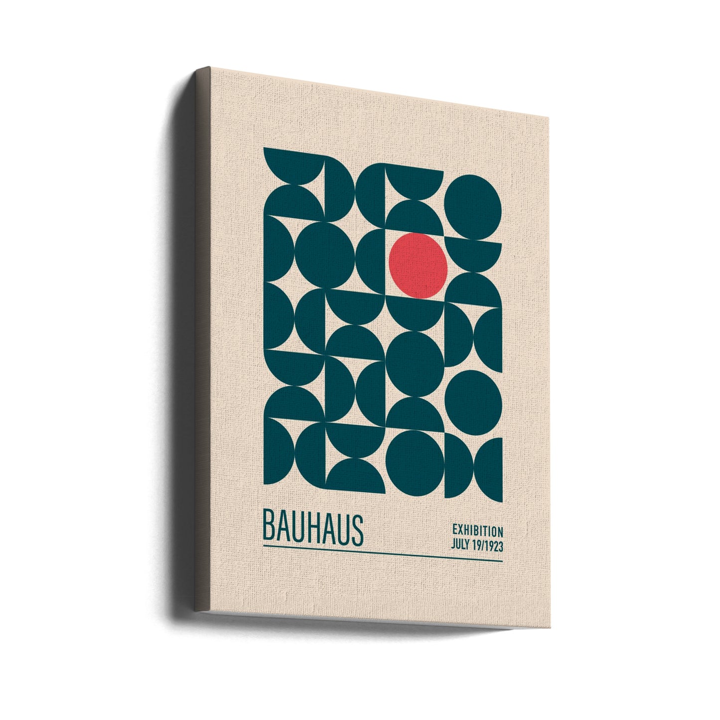 Bauhaus Blaue Kugeln | Leinwand-Bilder