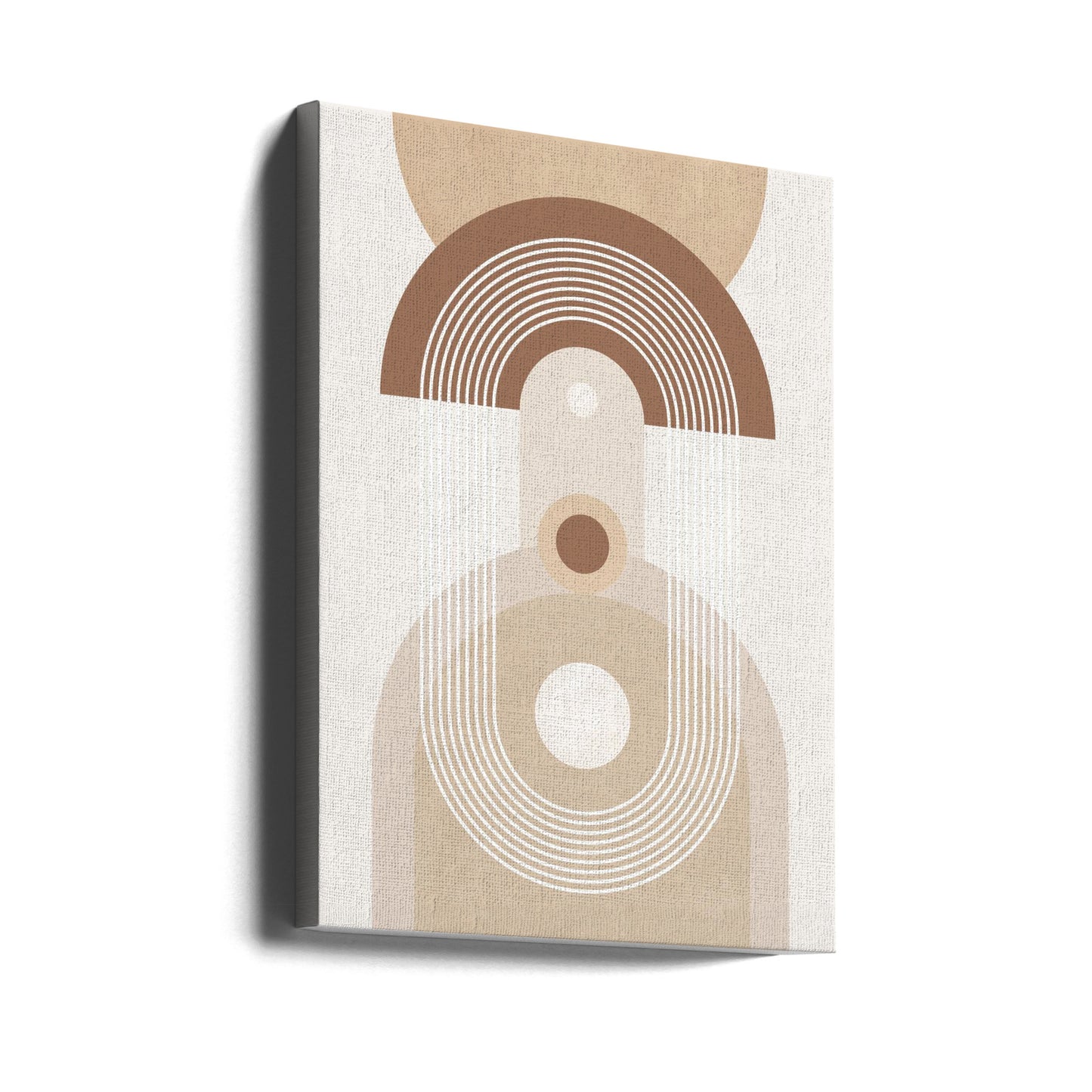 Beige Mid-Century Poster | Canvas