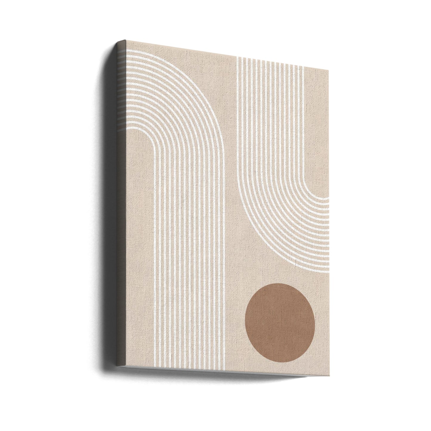 Beige Arc Poster | Canvas
