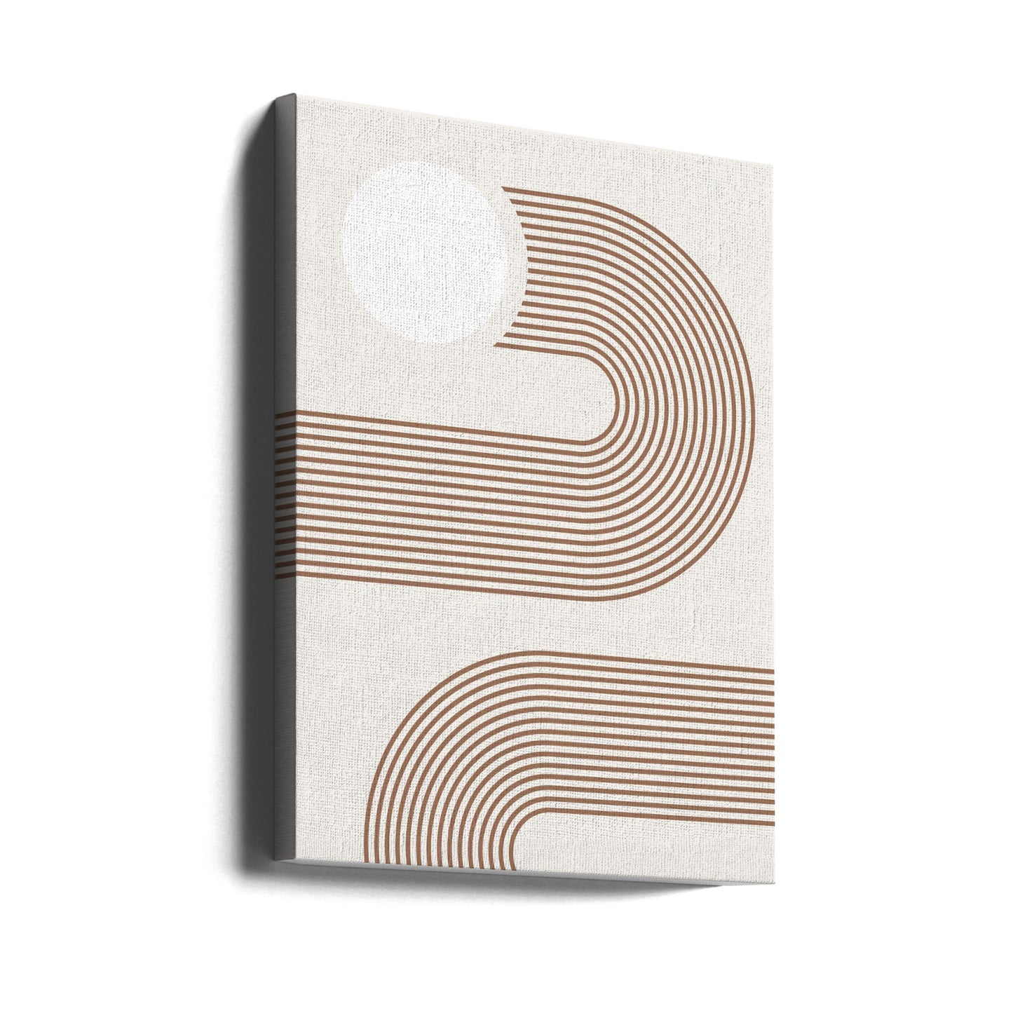 Beige Arc Poster | Canvas