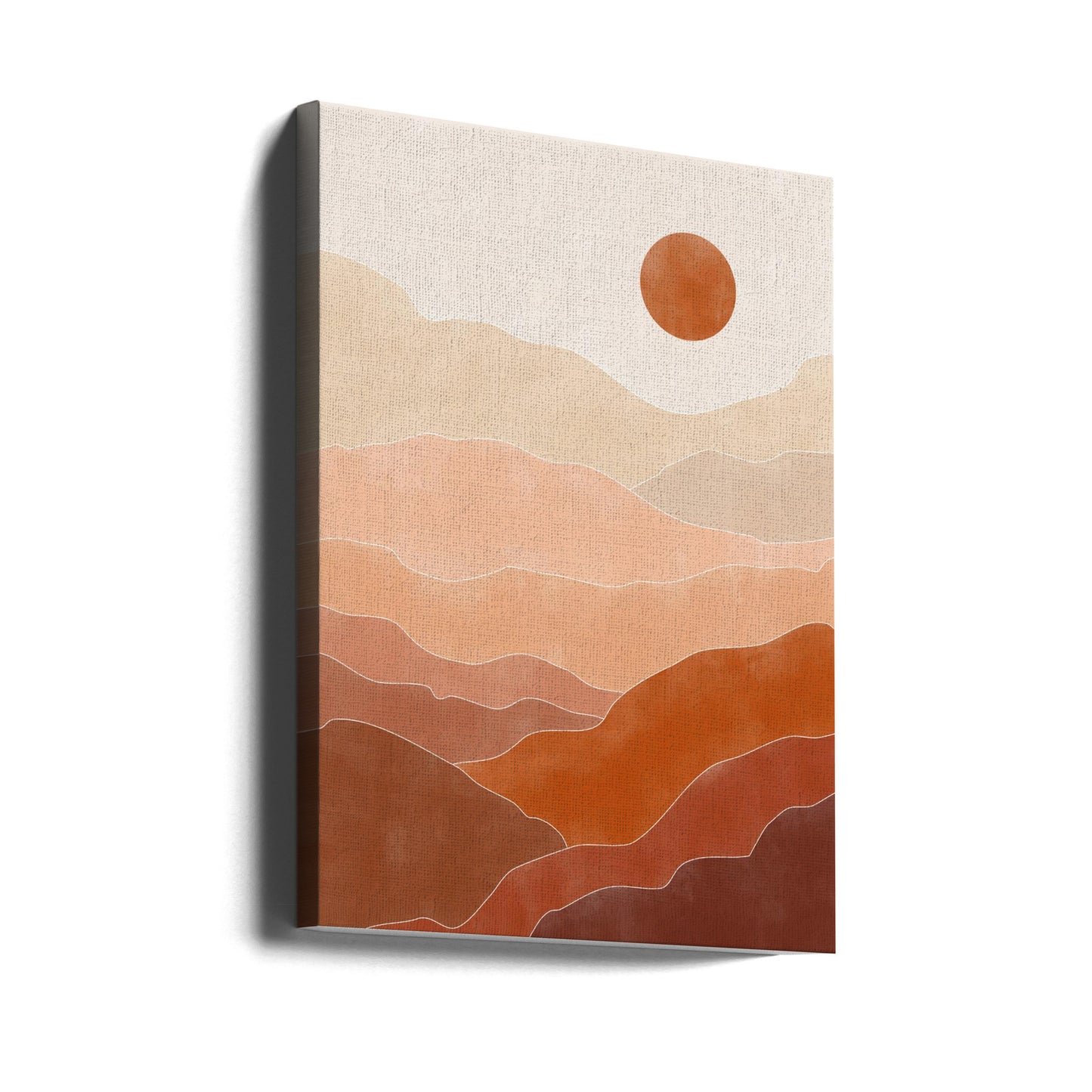 Ökensoluppgång | Canvas