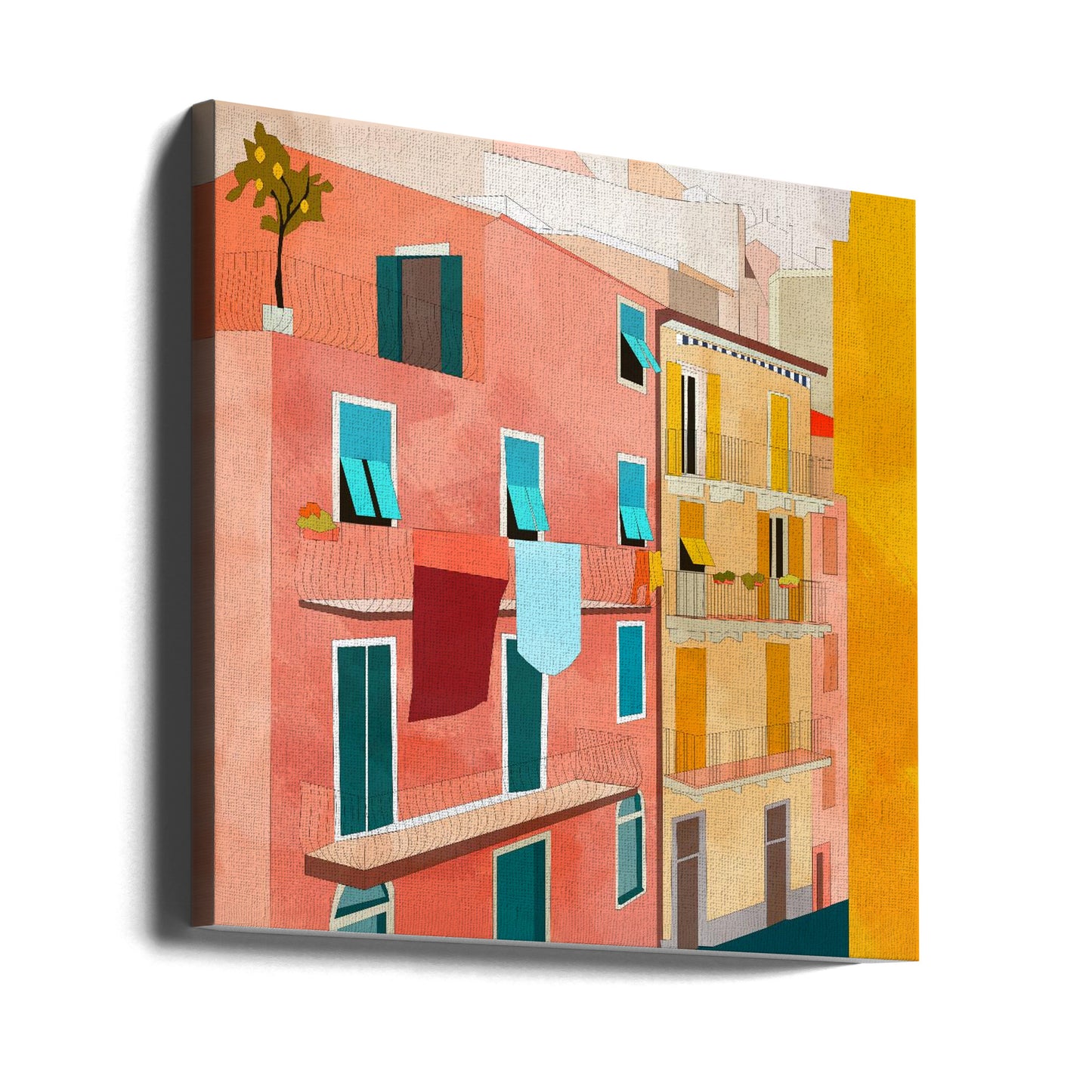 Little Italy Houses | Canvas
