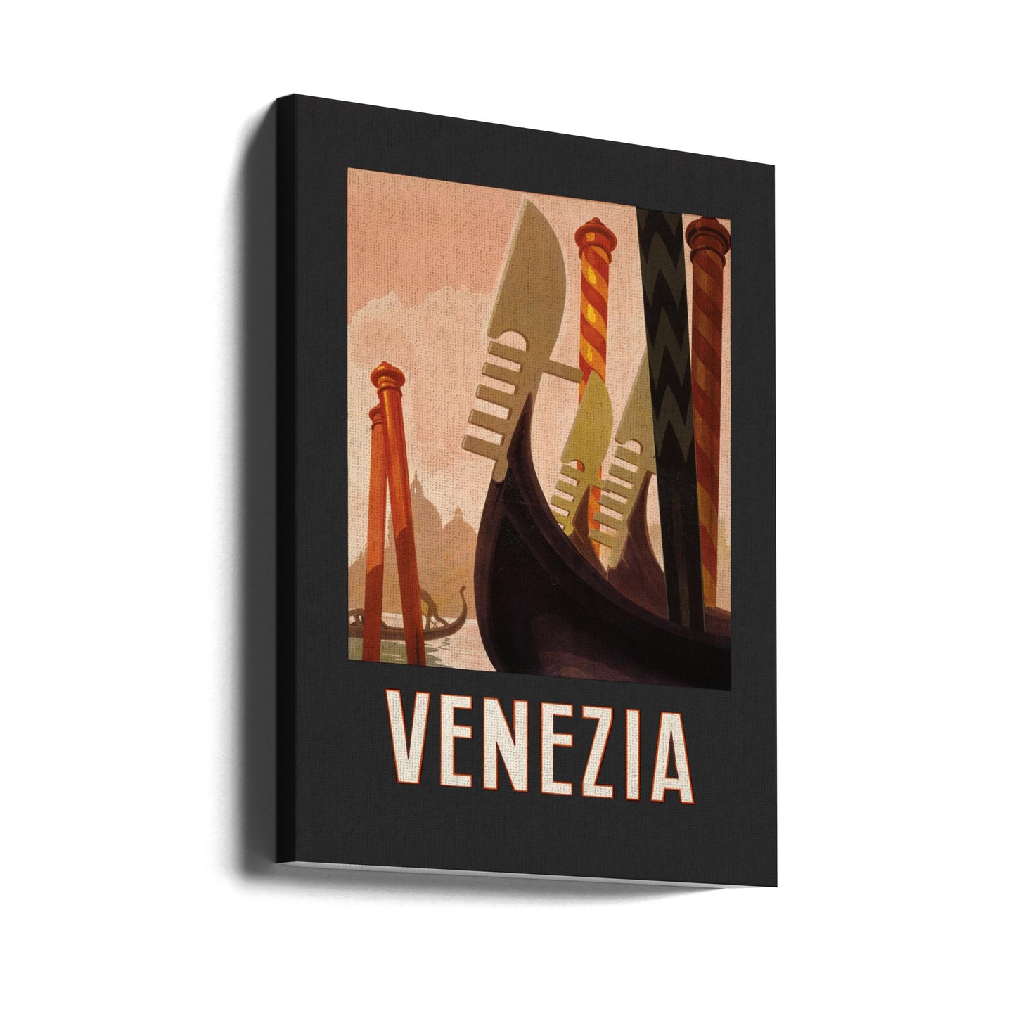 Venezia Poster Dark | Canvas