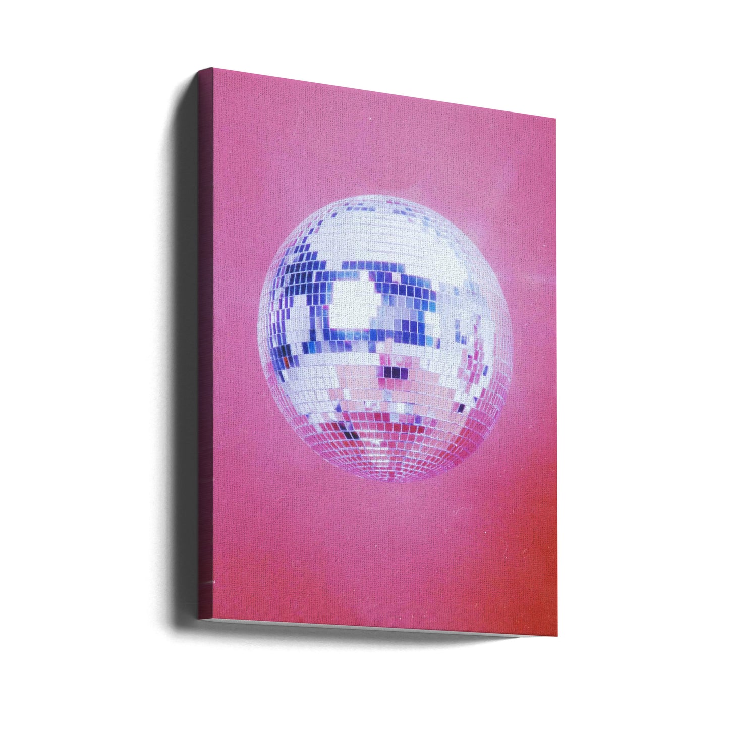 Pink Disco Ball | Canvas