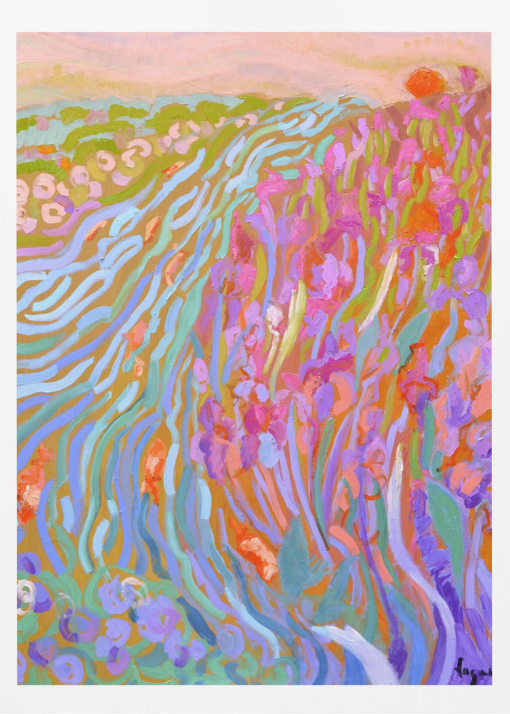 Naturinspirierte Landschaft | Poster