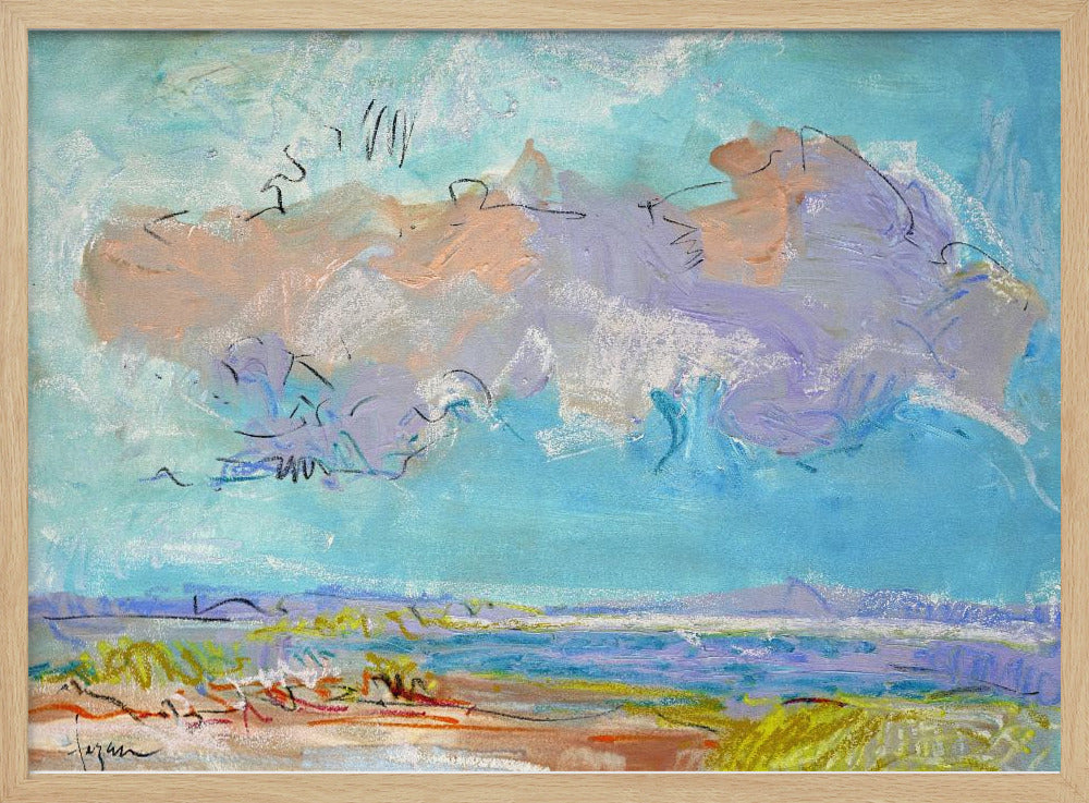 Verträumte Skilandschaft | Poster