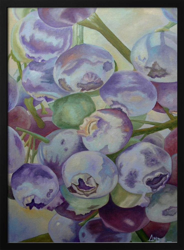 Blaubeeren | Poster - Kunstdruck