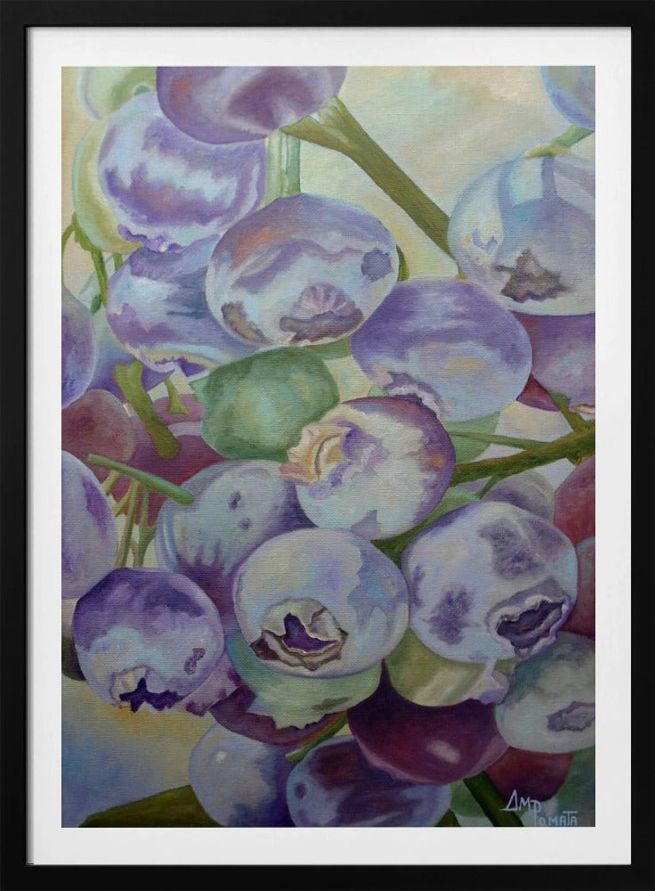 Blaubeeren | Poster - Kunstdruck
