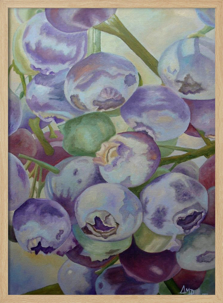 Blaubeeren | Poster - Kunstdruck