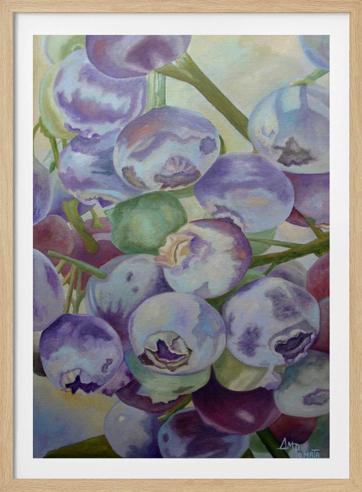 Blaubeeren | Poster - Kunstdruck