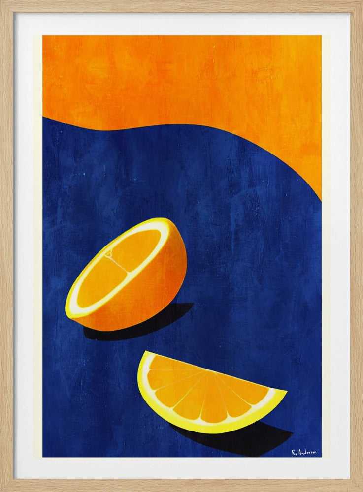 Petit Déjeuner, Deux Oranges | Poster