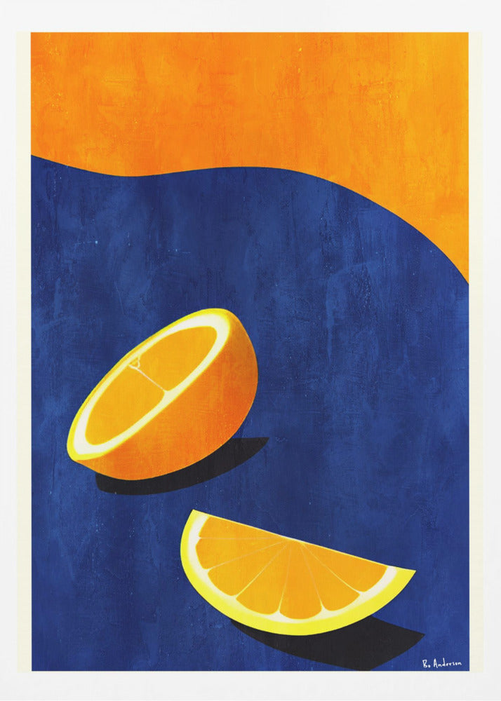 Petit Déjeuner, Deux Oranges | Poster