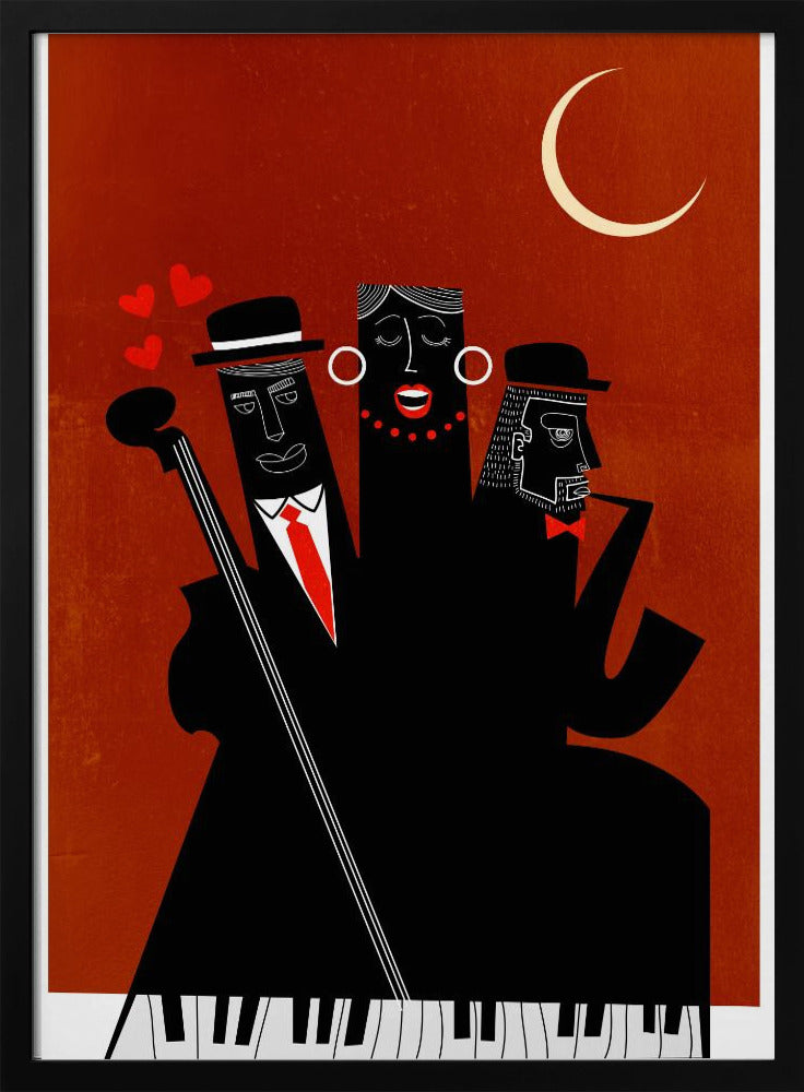 Singen um den Weihnachtsbaum | Poster