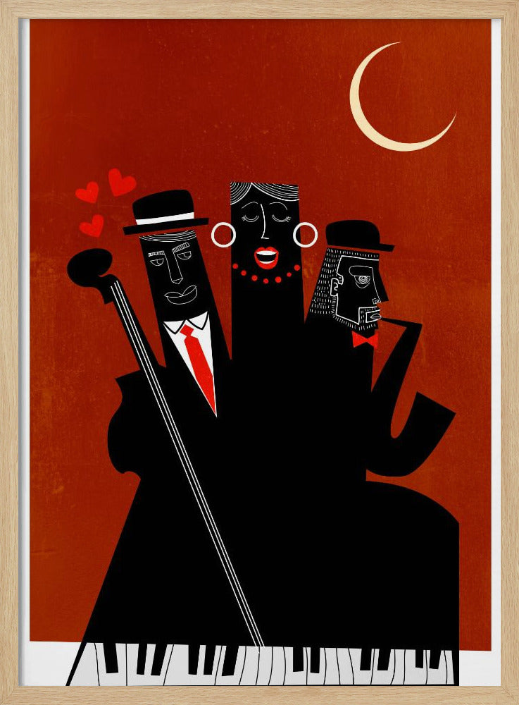 Singen um den Weihnachtsbaum | Poster