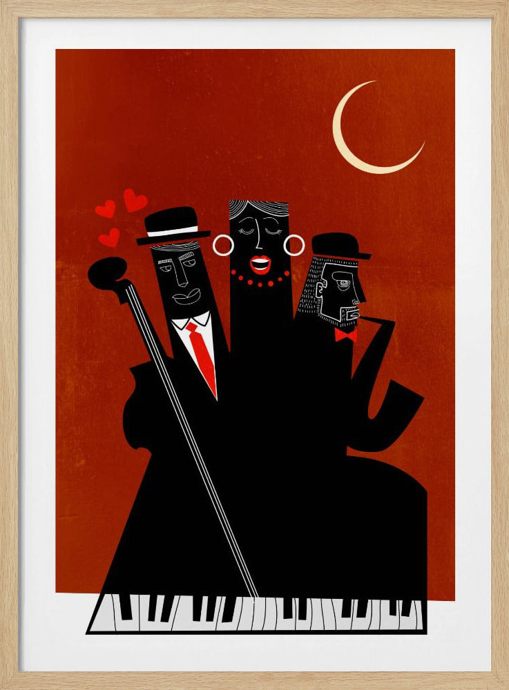 Singen um den Weihnachtsbaum | Poster