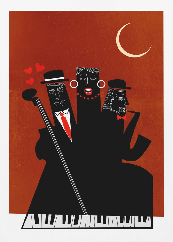 Singen um den Weihnachtsbaum | Poster