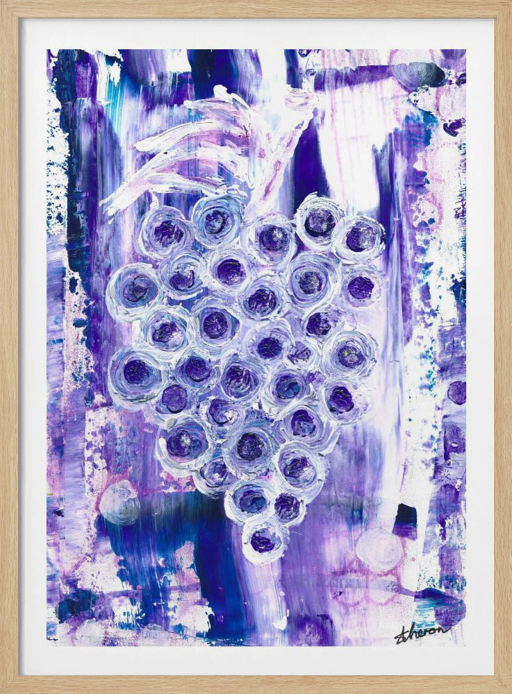 Traubengeschmack | Poster - Kunstdruck