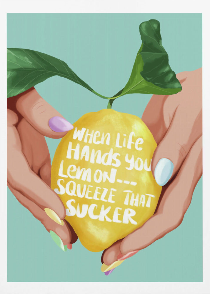 Squeeze That Lemon | Poster