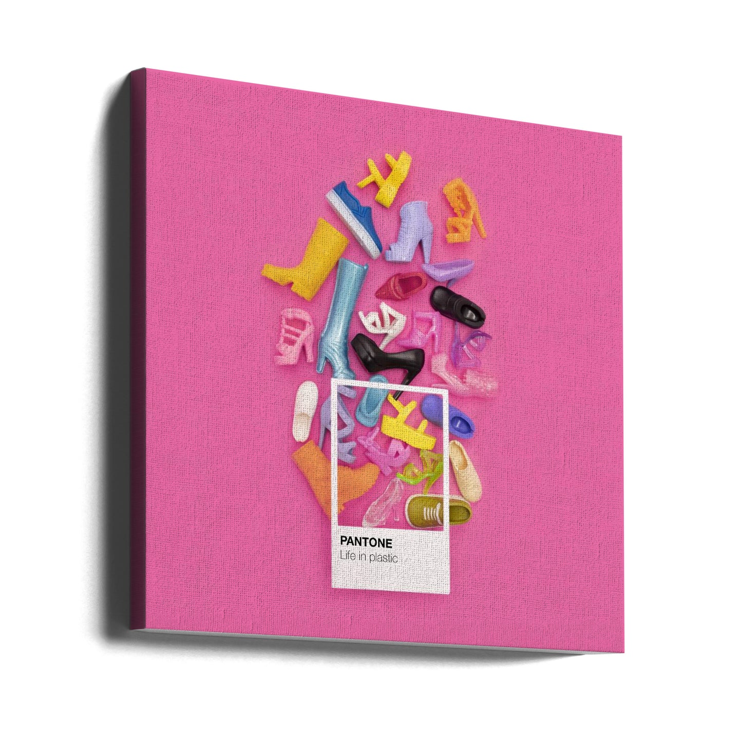 Życie w plastiku | Wydruki na łótnie