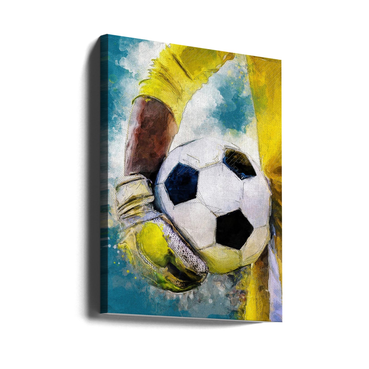 Fußball 4 Sportkunst | Leinwand-Bilder