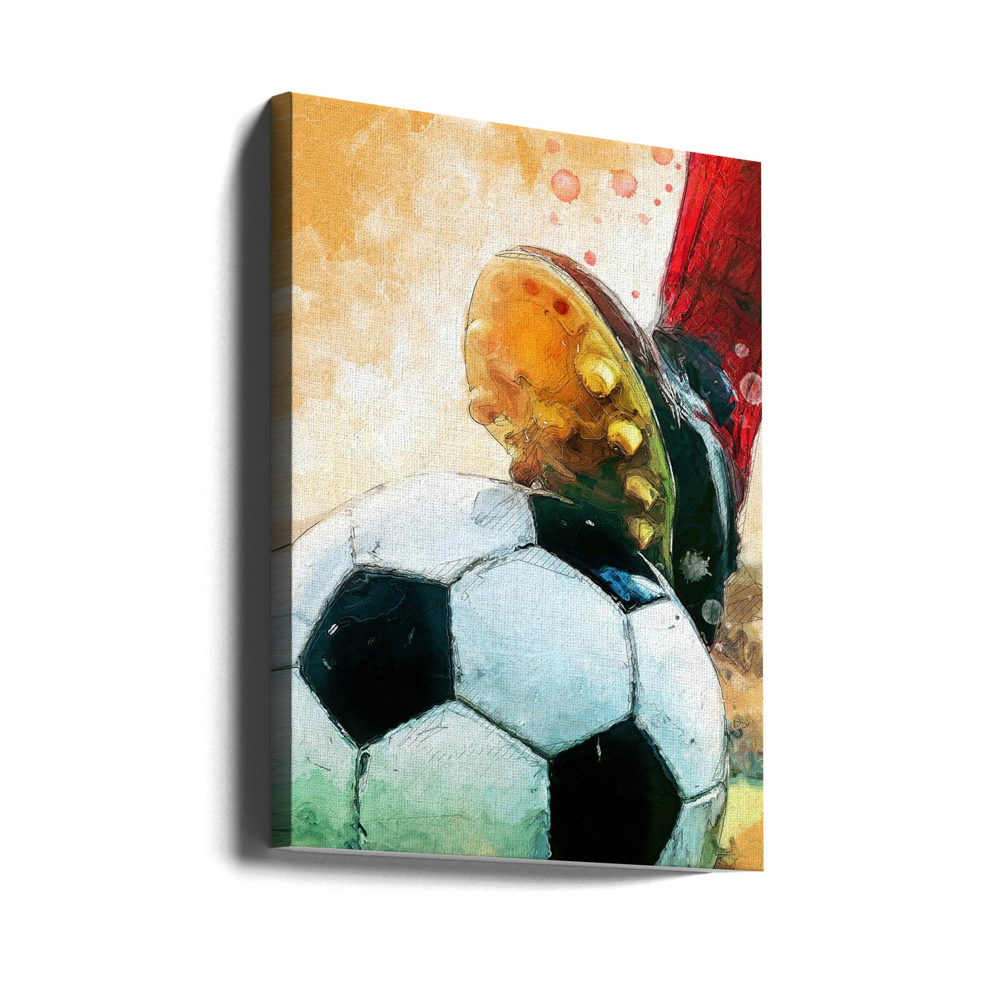 Fußball 1 Sportkunst | Leinwand-Bilder